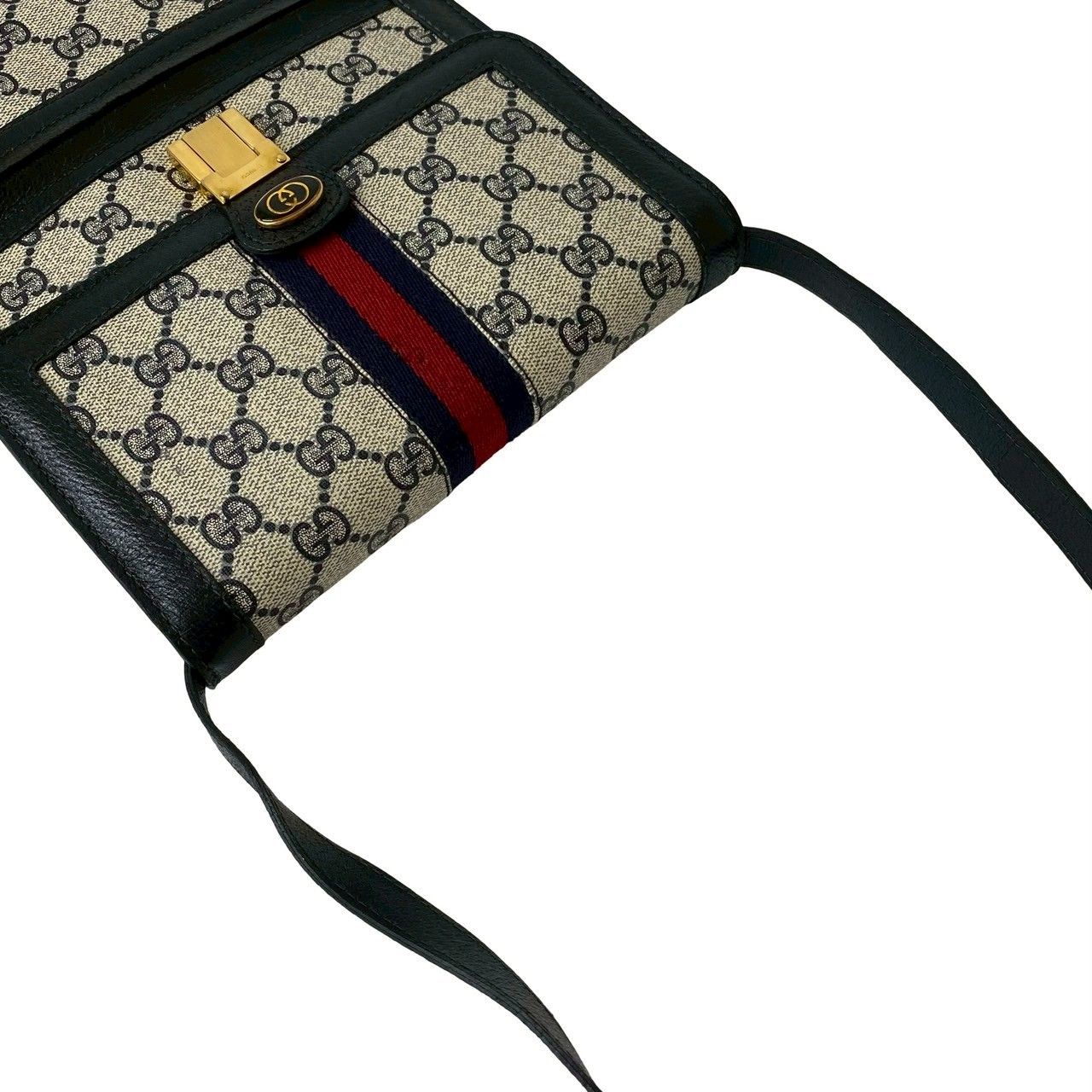 美品 極希少！Gucci GG柄ショルダーバッグ シェリーライン ポシェット GUCCI 極 美品 グッチ オールドグッチ ヴィンテージ シェリー