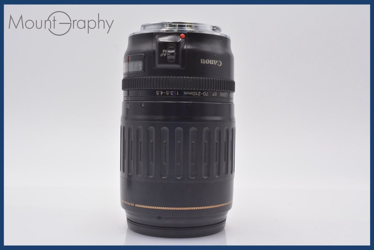 実用 キヤノン Canon EF 70-210mm F3.5-4.5 USM 前後キャップ付 完動 同梱可 yk5316