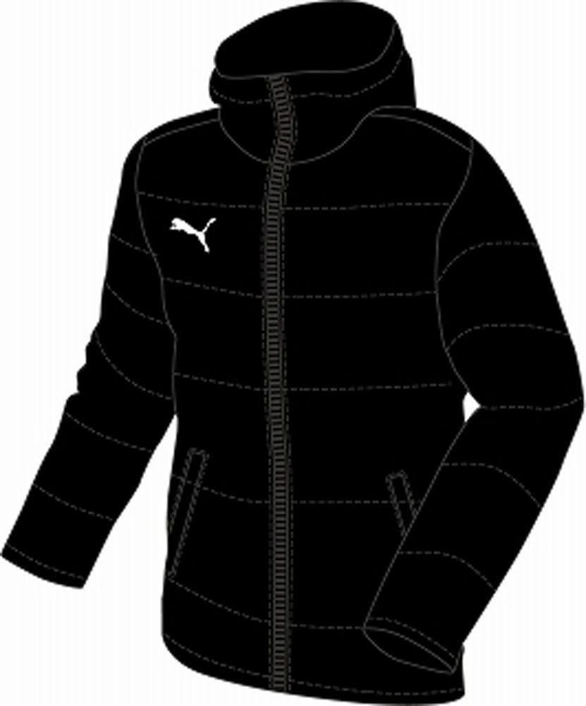 美品！アスレタベンチコート ATHLETA ロングコート 黒 迷彩 M