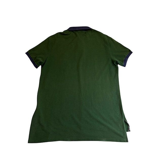 00s ポロバイラルフローレン 半袖 ニットポロ ポロシャツ グリーン 緑 M 81572a6b693b993d0d69bcd31db6ef