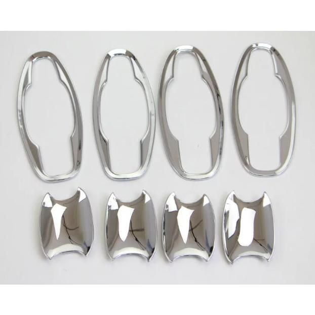 鏡面仕上げ♪ メッキ ドアハンドル カバー ランドクルーザー ランクル