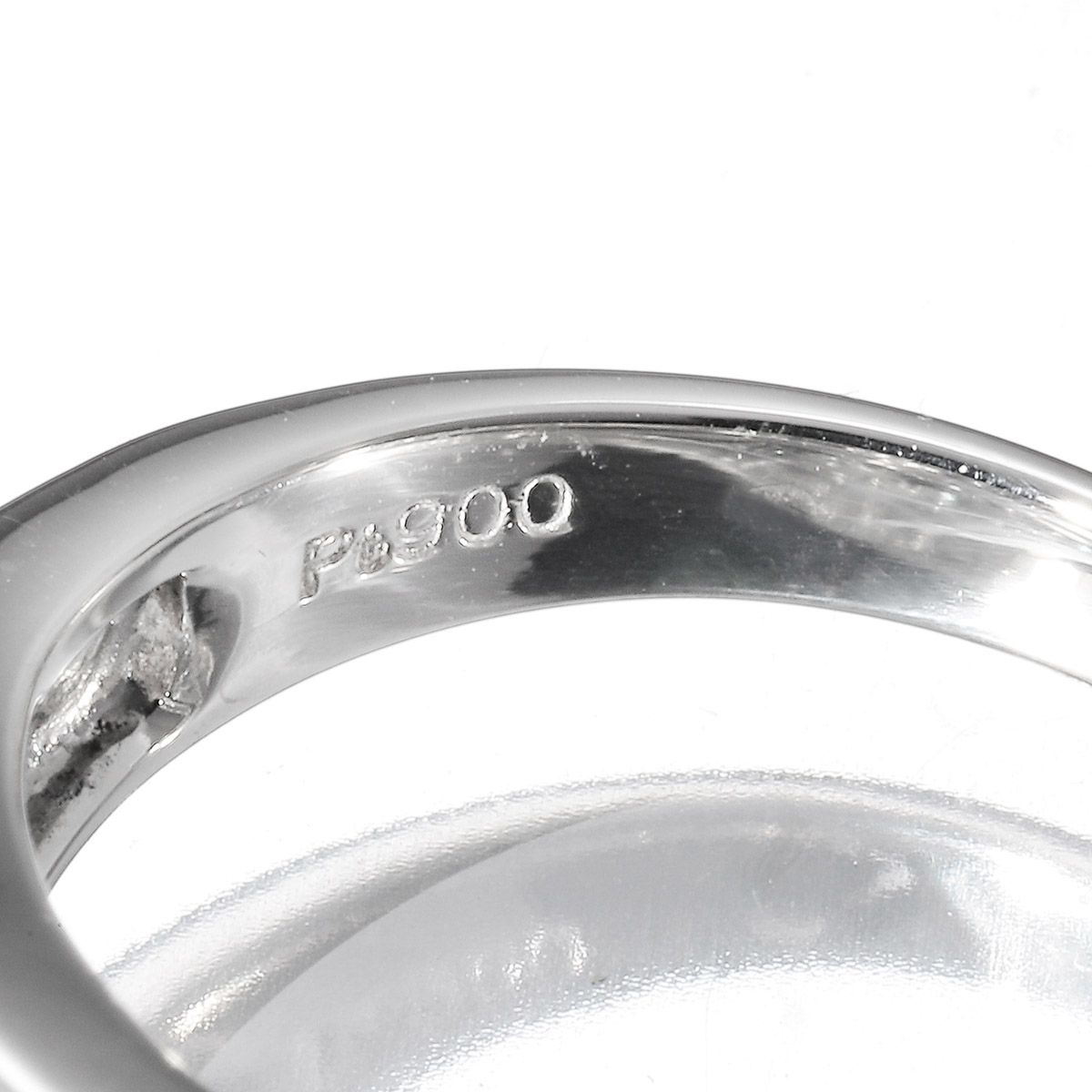 リング 指輪 パライバトルマリン ダイヤモンド 0.27ct Pt900 12号 中古  