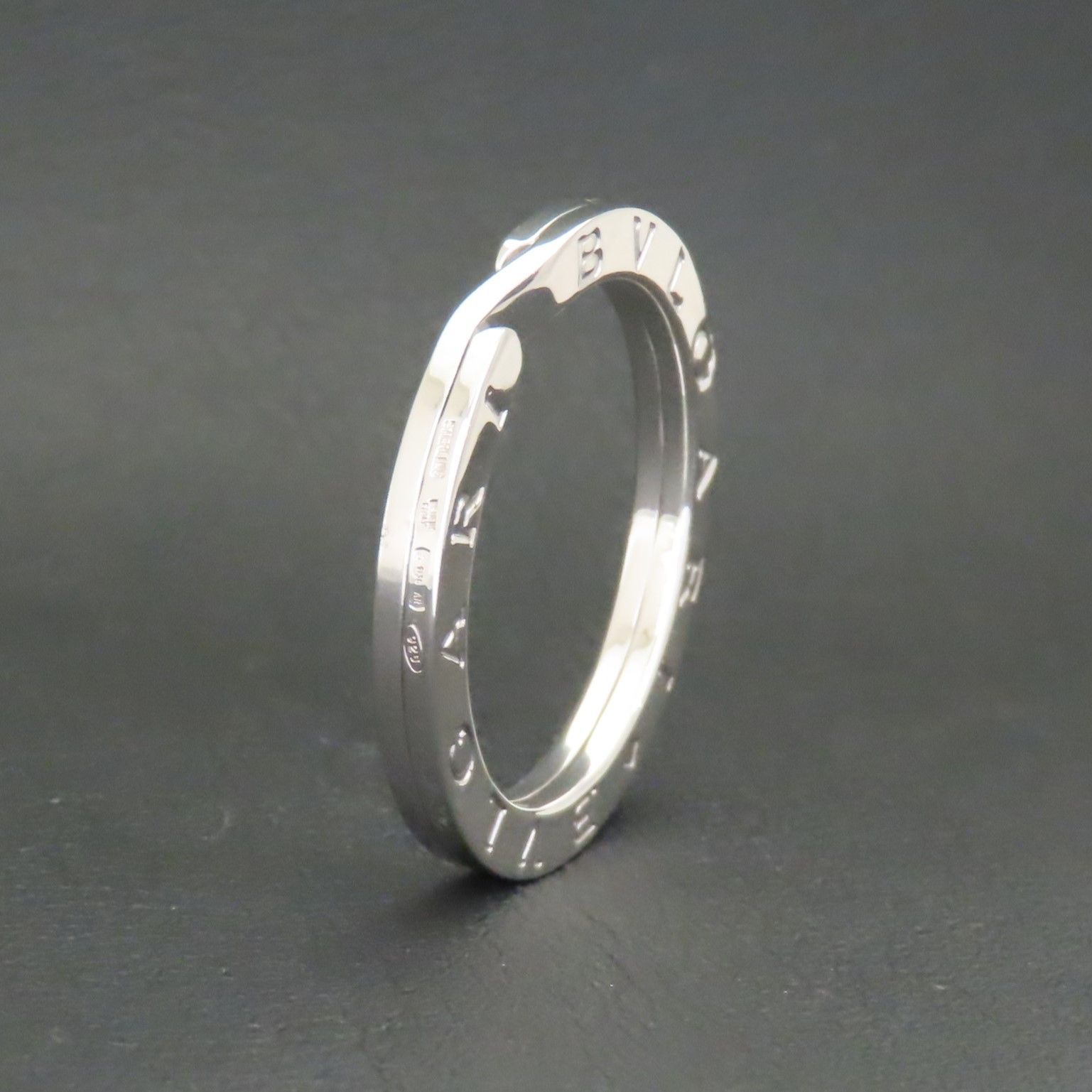 週末セール 【希少品】 BVLGARI ブルガリ キーリング シルバー