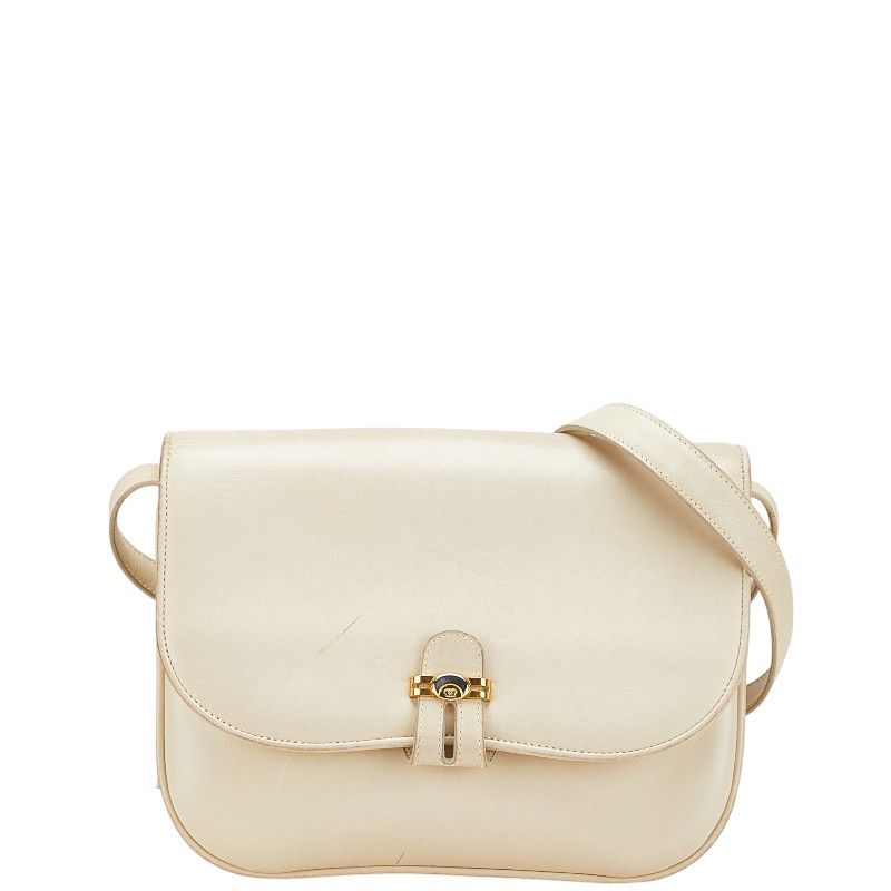 グッチ 001 406 1780 ベージュ ゴールド レザー レディース GUCCI【1  