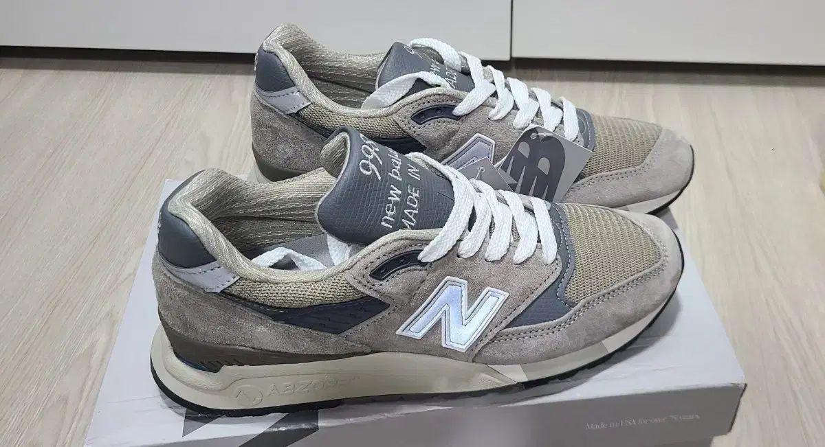 New Balance(ニューバランス) 998 made in USA グレー 250 新品