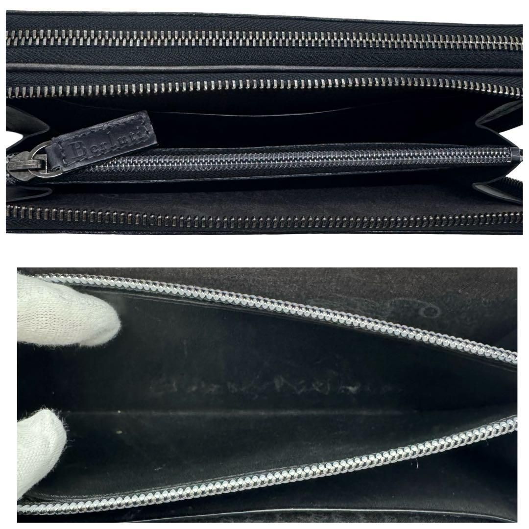 Berluti ベルルッティ カリグラフィ ラウンドファスナー ツインジップ 
