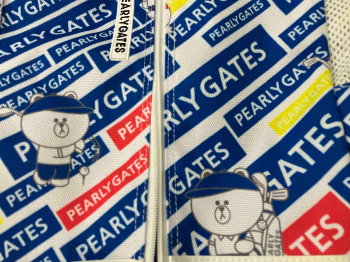 【タグ付き】PEARLY GATES × LINE FRIENDS シューズケース ゴルフ ブルー タグ付き】PEARLY GATES × LINE FRIENDS シューズケース ゴルフ