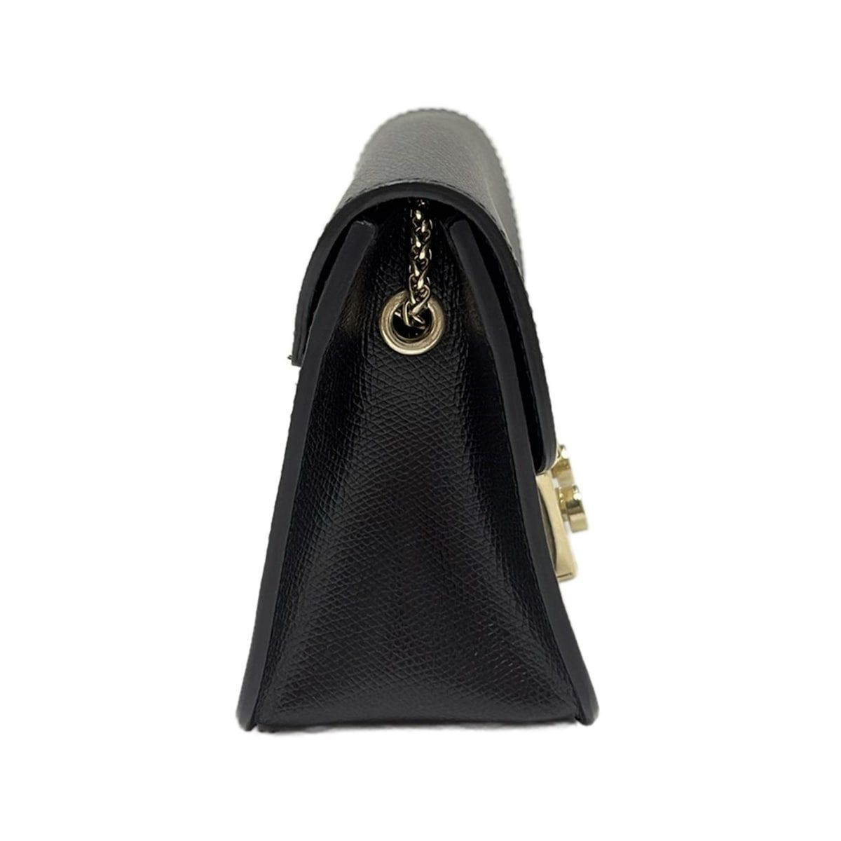 FURLA(フルラ) ショルダーバッグ美品 メトロポリス 黒 チェーン