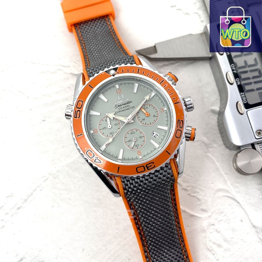 最新作】オメガ シーマスター メンズ腕時計 40mm｜六針クオーツ