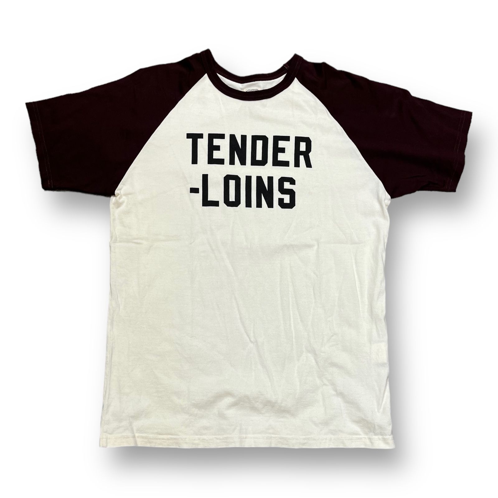 TENDERLOIN RAGLAN TEE ラグラン Tシャツ プリント ロゴ