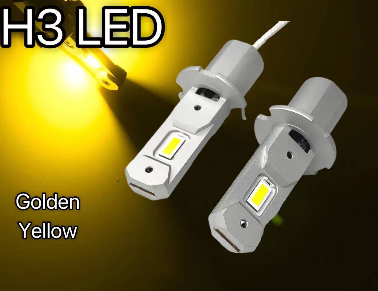 車検対応 爆光 12V/24V兼用 H3 LED フォグランプ 最新改良CSPチップ搭載 左右セット ポン付け三菱ふそう 日野 - メルカリ