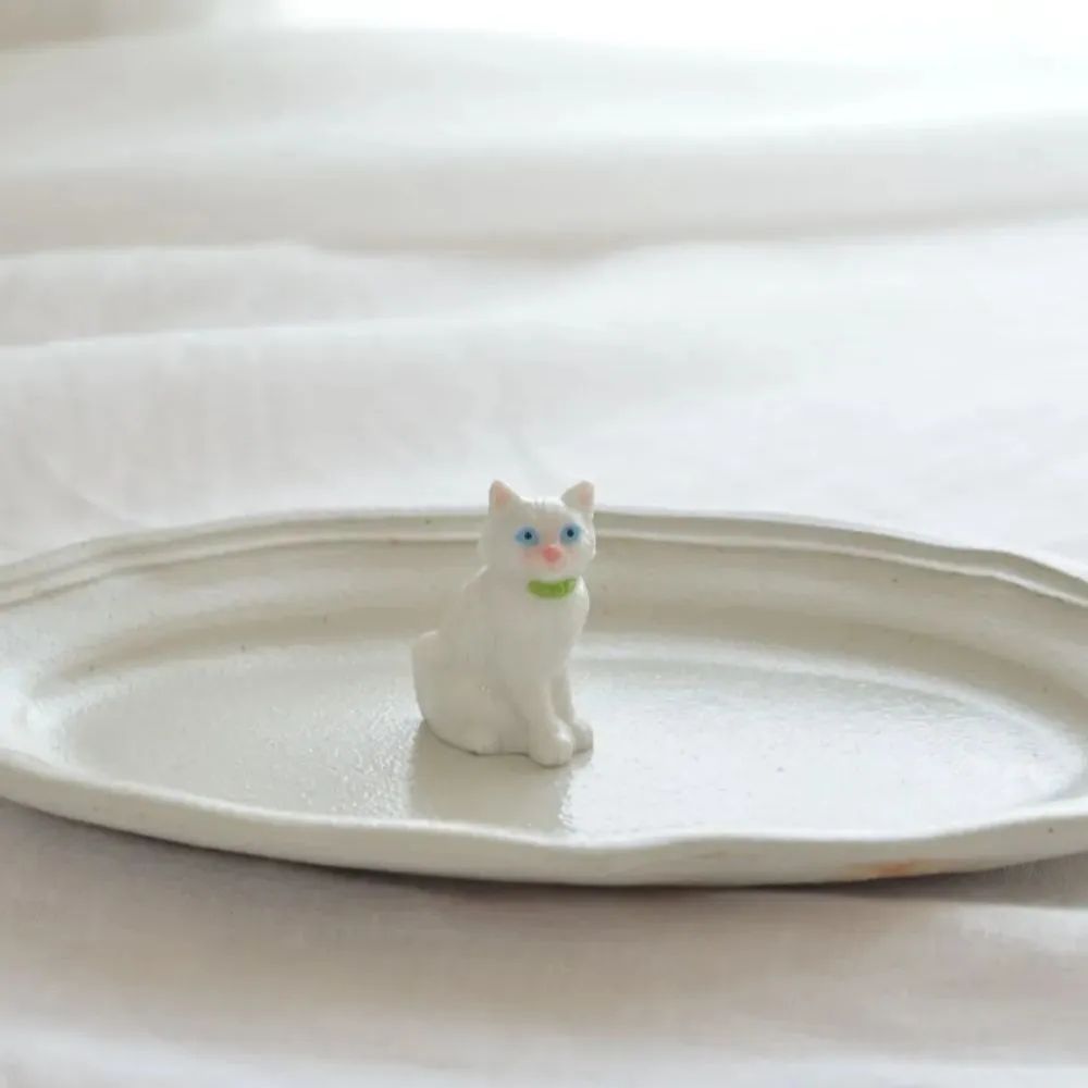 ル ブリストル パリ ねこのフェーヴ　フェーブ ホテルブリストルパリ フェーブ フェーヴ 陶器 新品 置物 猫