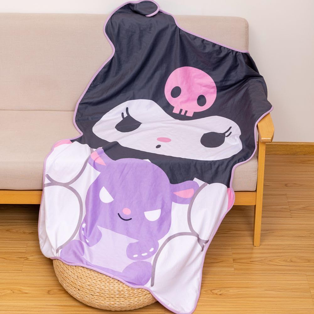 【特価商品】Pearlona 掛ふとん 夏用 冷房対策 ひざ掛け ブランケット 毛布 シングル 軽量 ハンギョドン 小さめ かわいい おもしろい クロミ 洗える おしゃれ アニメ マイメロディ キャラクタ