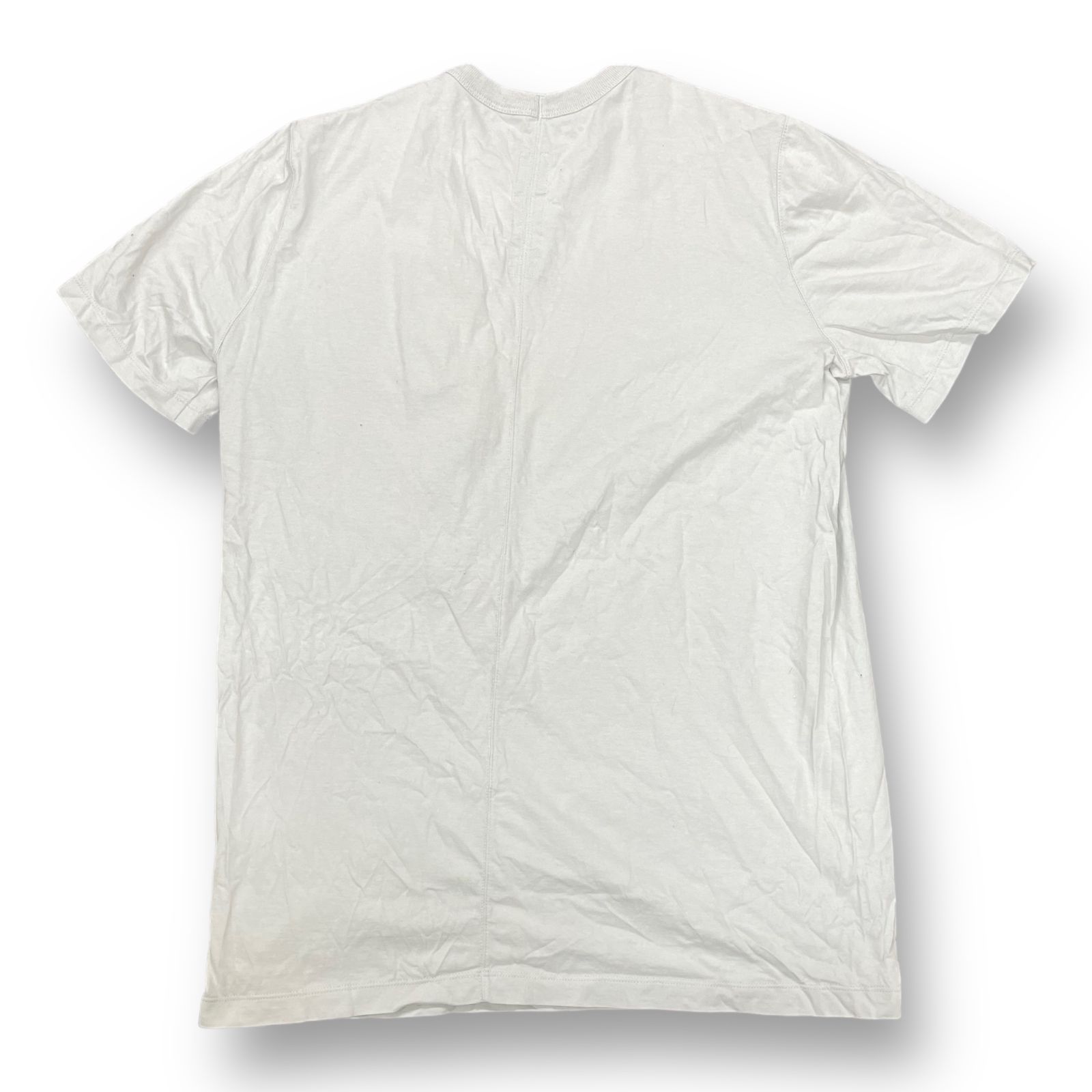 国内正規 RICK OWENS 21SS S/S POCKET LEVEL TEE OYSTER ジップ  
