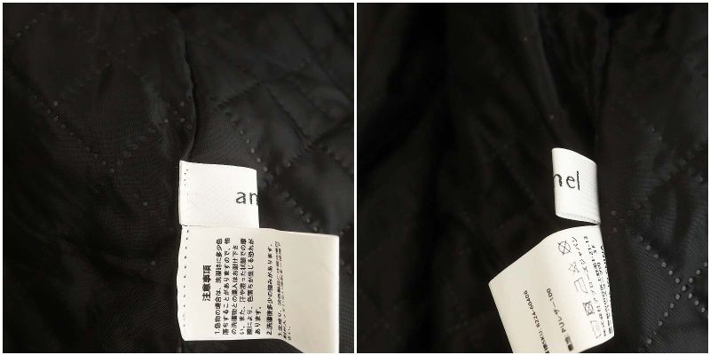 amel eco fur no collar jacket エイメル amel eco fur no collar jacketブラック - メルカリ