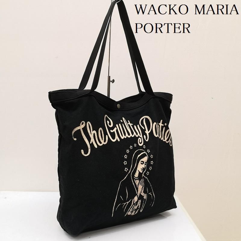 WAKO MARIA バック トートバック WACKO MARIA/SPEAK EASY / LEOPARD MESH TOTE BAG（BEIGE