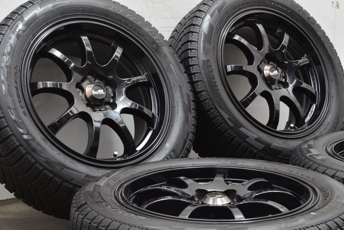 レアマイスターエルエムスポーツ10R pcd100 5H 16インチ lehrmeister