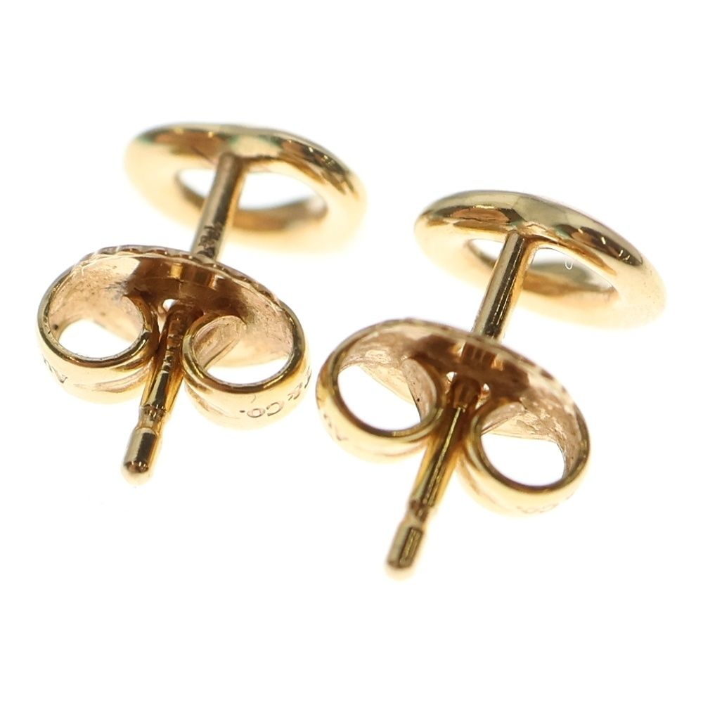 TIFFANY - Co. ティファニー オープンハート スタッドピアス エルサペレッティ K18PG ピンクゴールド