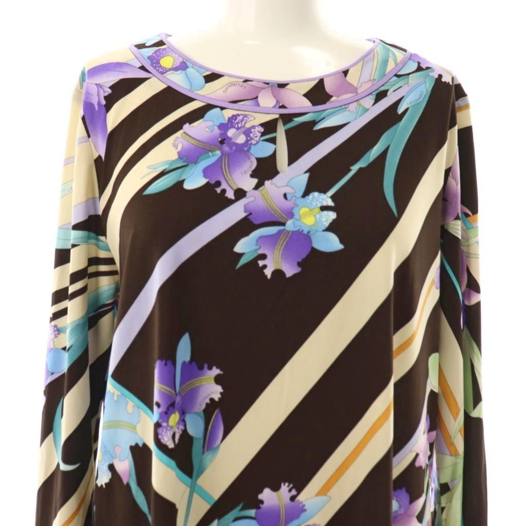 レオナール LEONARD ファッション FASHION カンカン素材 花柄