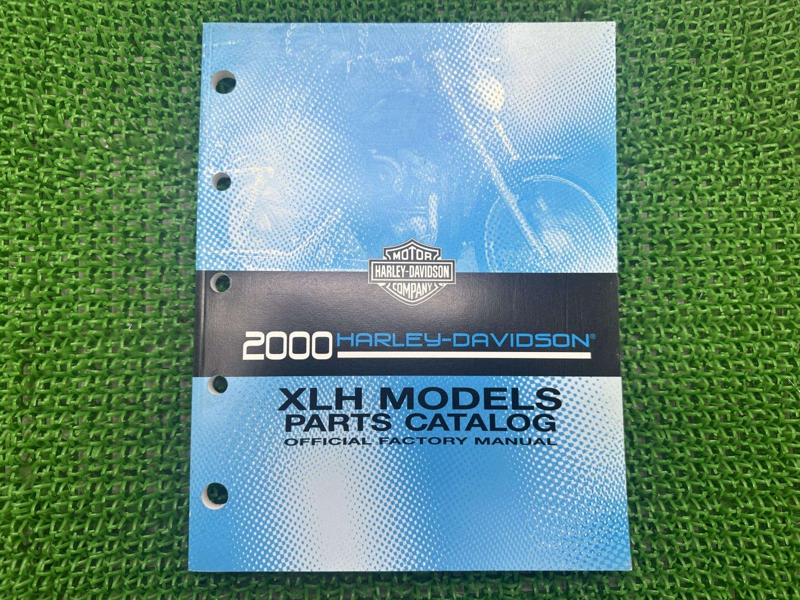 XLH パーツリスト 英語版 ハーレー 正規 バイク 整備書 スポーツスター 2000年XLHモデル 車検 パーツカタログ 整備書 eV