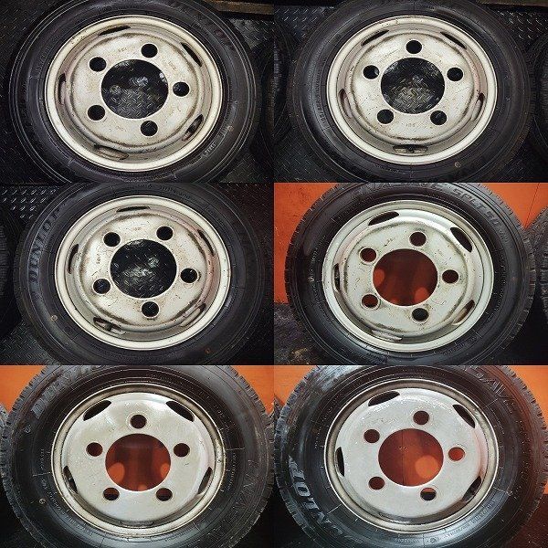 DL SPLT50M 195/75R15LTx2 185/65R15LTx4 ライトトラック用 夏タイヤ 6 