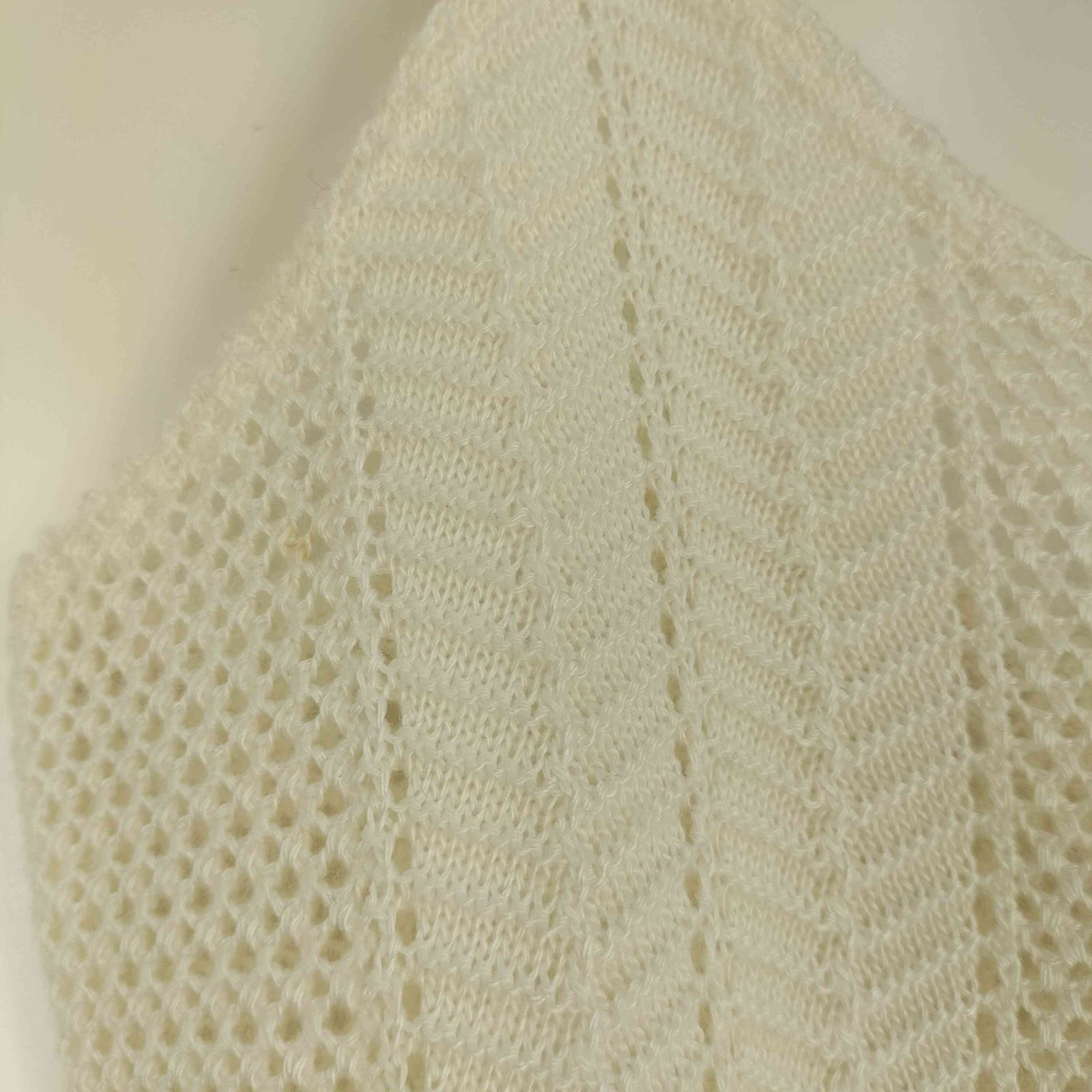 USED古着(ユーズドフルギ) MAISON CARREE CASHMERE CABLE KNIT レディ 中古 古着 0926 ユーズドフルギ USED古着 フランス製 メッシュニット