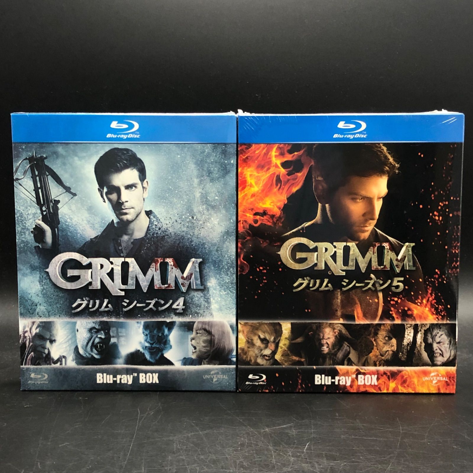 姫路東】GRIMM グリム シーズン1～5 Blu-ray Box【305-0007】 - メルカリ