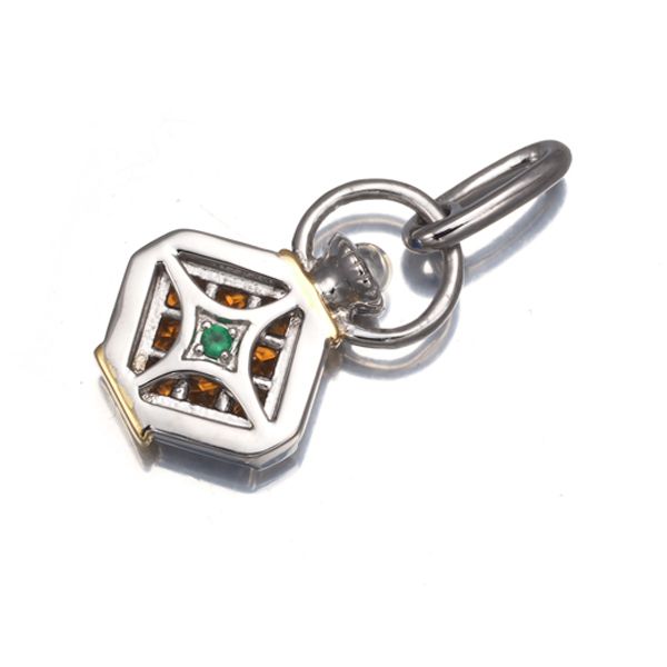 GSTV ペンダントトップ シトリン ムーンストーン ミステリー