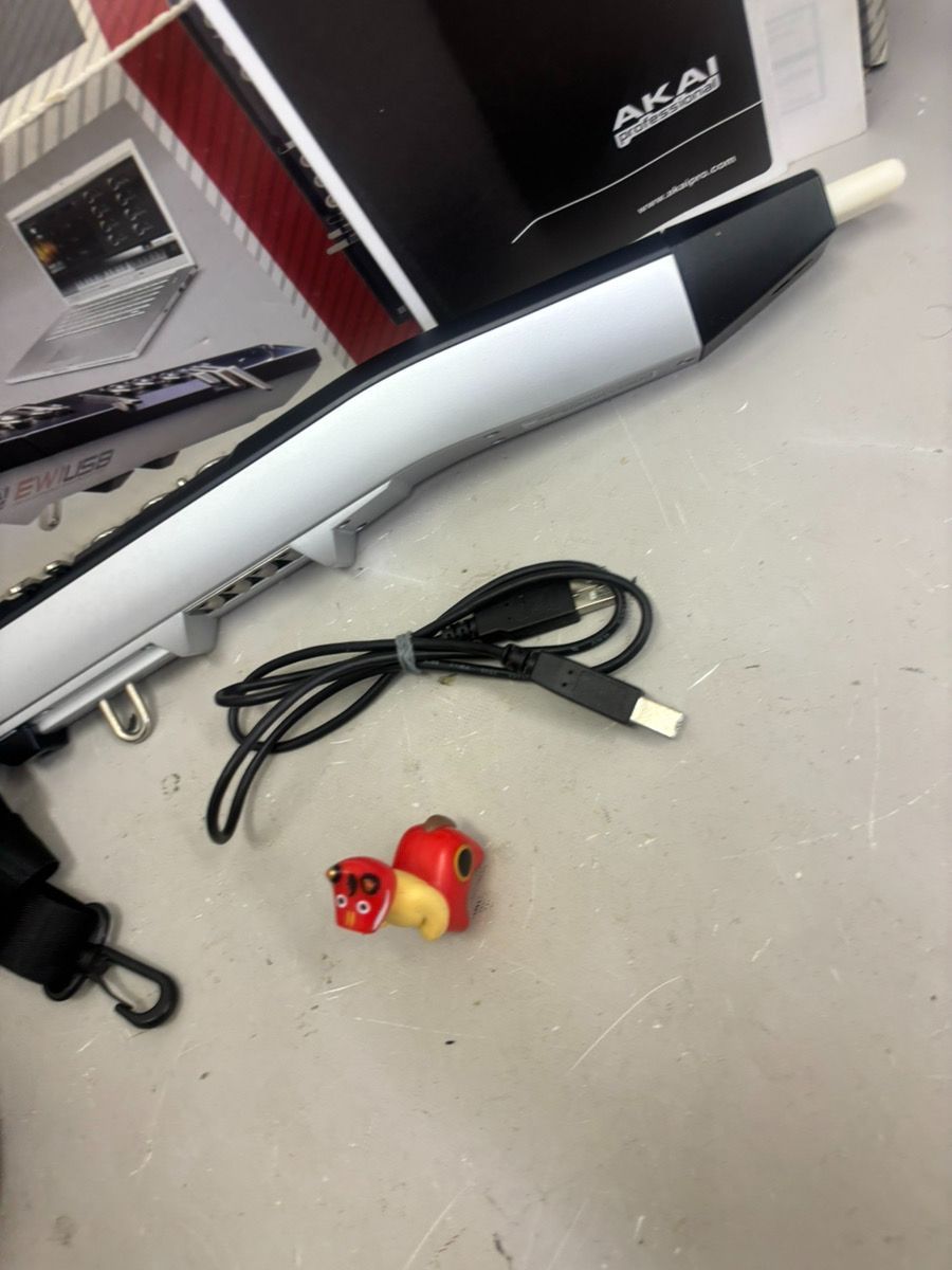 動作品】Akai EWI USB ウインドシンセサイザー 本体 箱付き 説明
