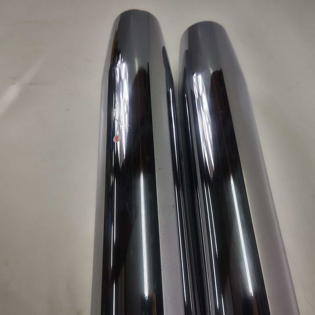 画像の2点セット ハーレー 純正 マフラー サイレンサー 65539-86／65538-85