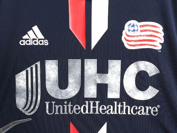 アディダス ニューイングランド レボリューション サッカー ユニフォーム メンズ M / 正規品 MLS 2016 モデル オフィシャル 当時物 Tシャツ アディダス ニューイングランド レボリューション サッカー