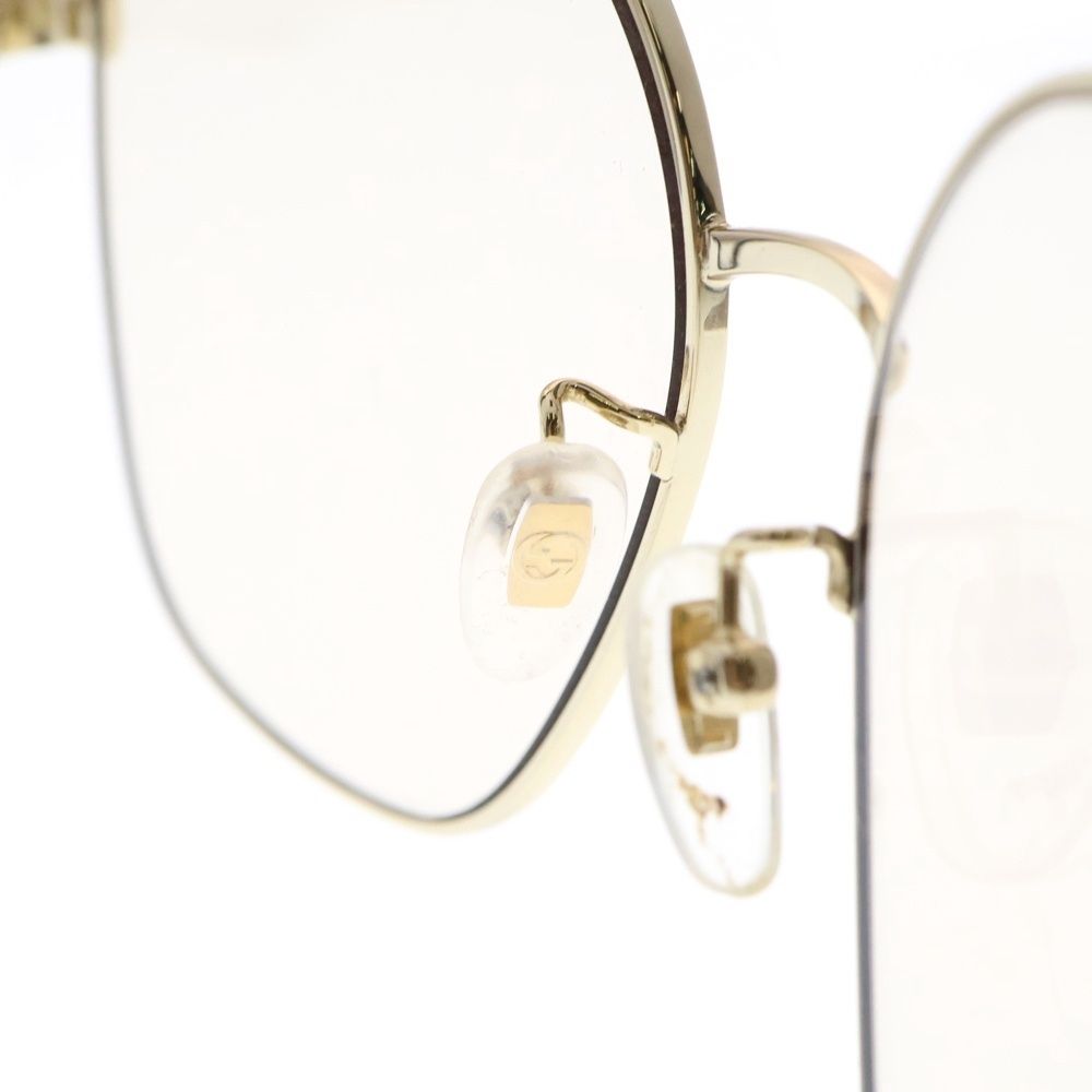 GUCCI (グッチ) インターロッキングG GP 安い ゴールド グラスチェーン