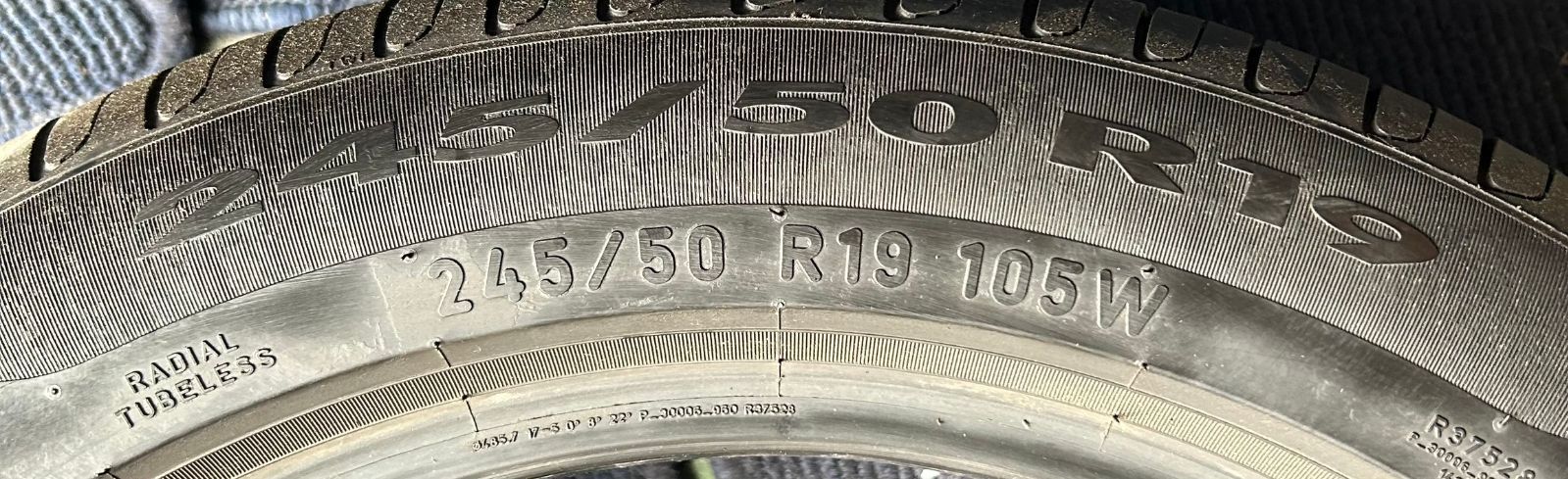 造 溝7.5分山 PIRELLI CintuRato P7 1本 245 50R19 ランフラット ASP3238 FFCRYSTALESIA_COM