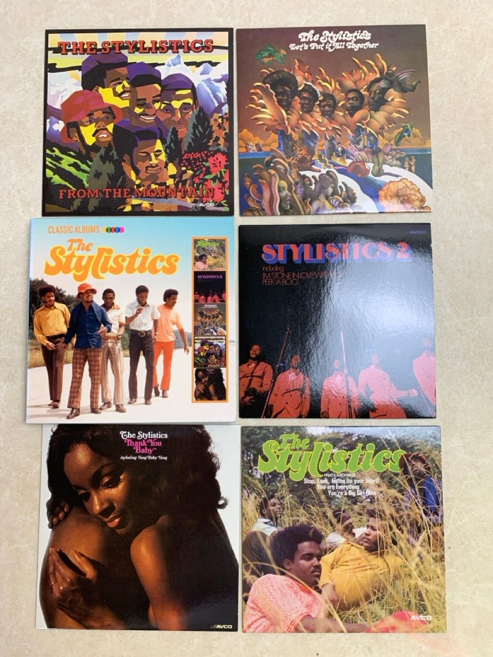 スタイリスティックス　5 Classic Albums　Stylistics The Stylistics – 5 Classic Albums – Box Set (Compilation): 5