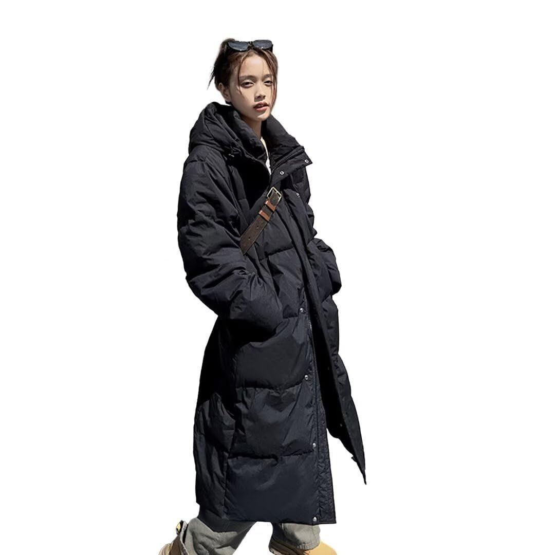 冬 中綿コート ロングコート フード付き 軽量 冬服 防寒 ダウンコート 防風 ロング 厚手 レディース 大きいサイズ 通勤 ベンチコート 通学 [Ｋａｙｉｙａｓｕ] カジュアル
