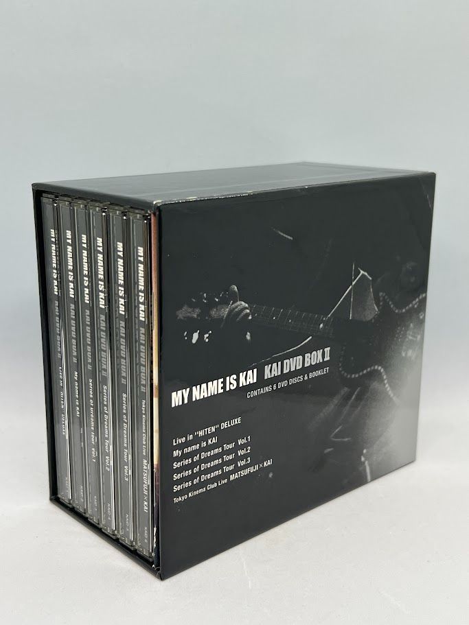 甲斐よしひろ MY NAME IS KAI KAI 6枚組DVD-BOX II 甲斐よしひろ MY