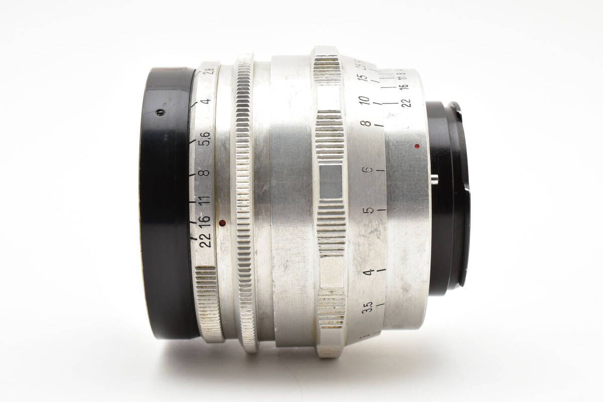 ☆希少品☆カールツァイス Carl Zeiss Jena Biotar 58mm F2 赤T