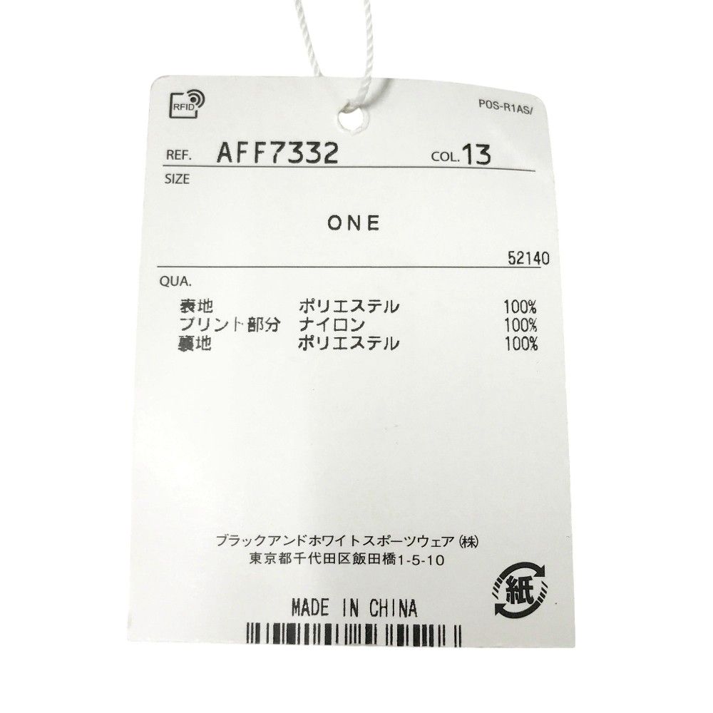 AND PER SE アンパスィ  カートバッグ 切替 アンパンジー 総柄 ネイビー系  [240101449719] ゴルフウェア ストスト AND PER SE アンパスィ カートバッグ 切替 アンパンジー 総柄