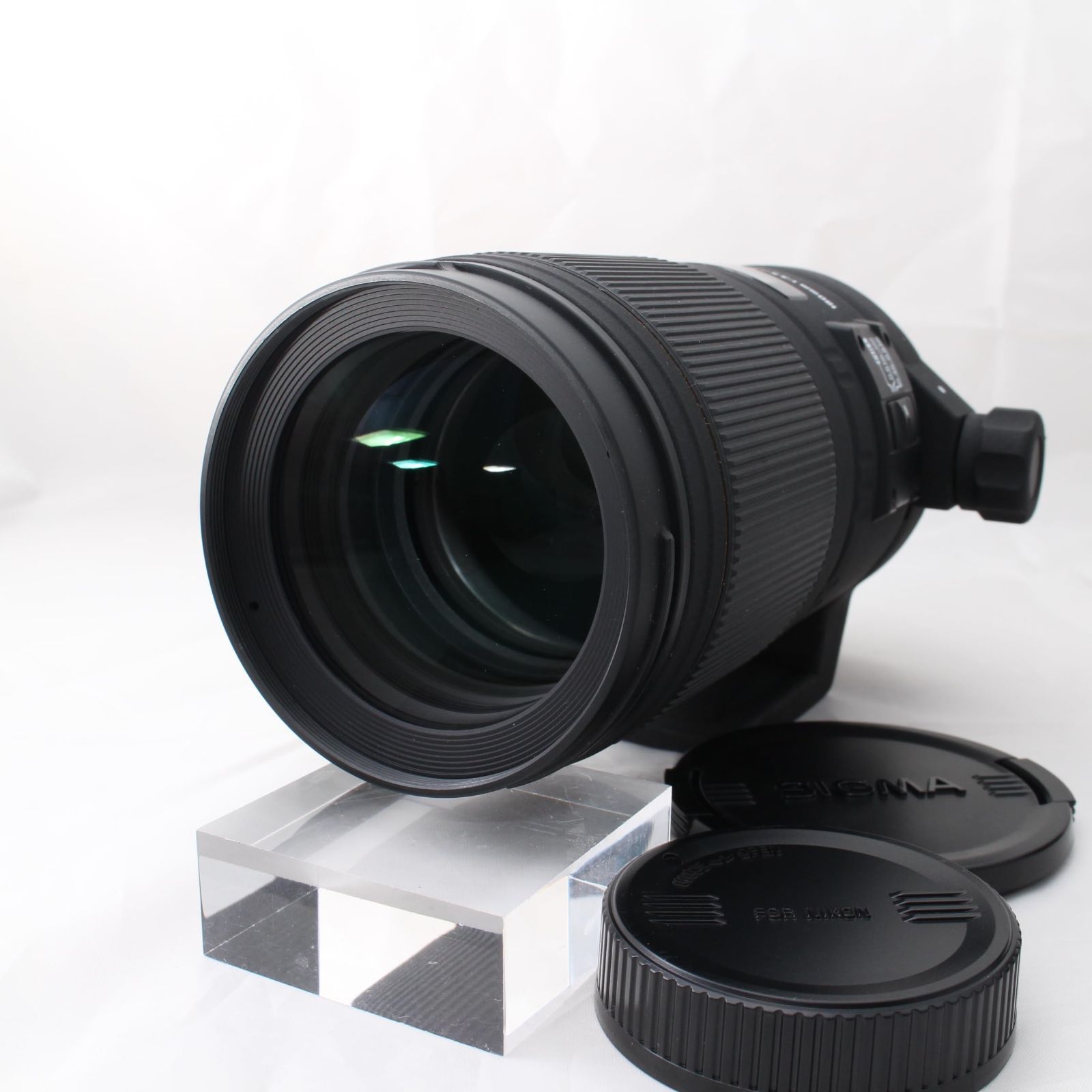 155☆美品シグマ 180mm F3.5APO MACRO EX DG HSM ニコン用