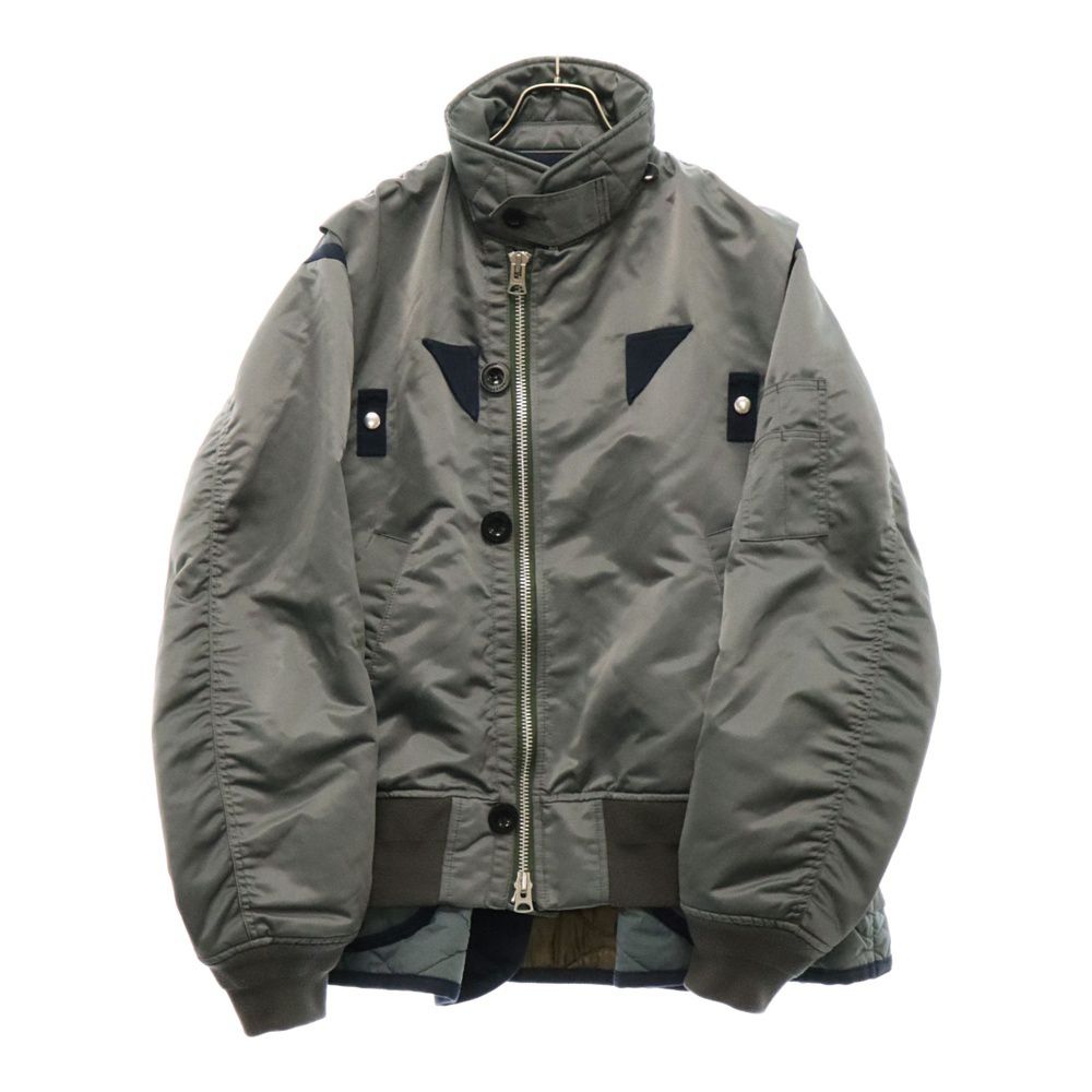 sacai Nylon Twill Mix Blouson 22aw