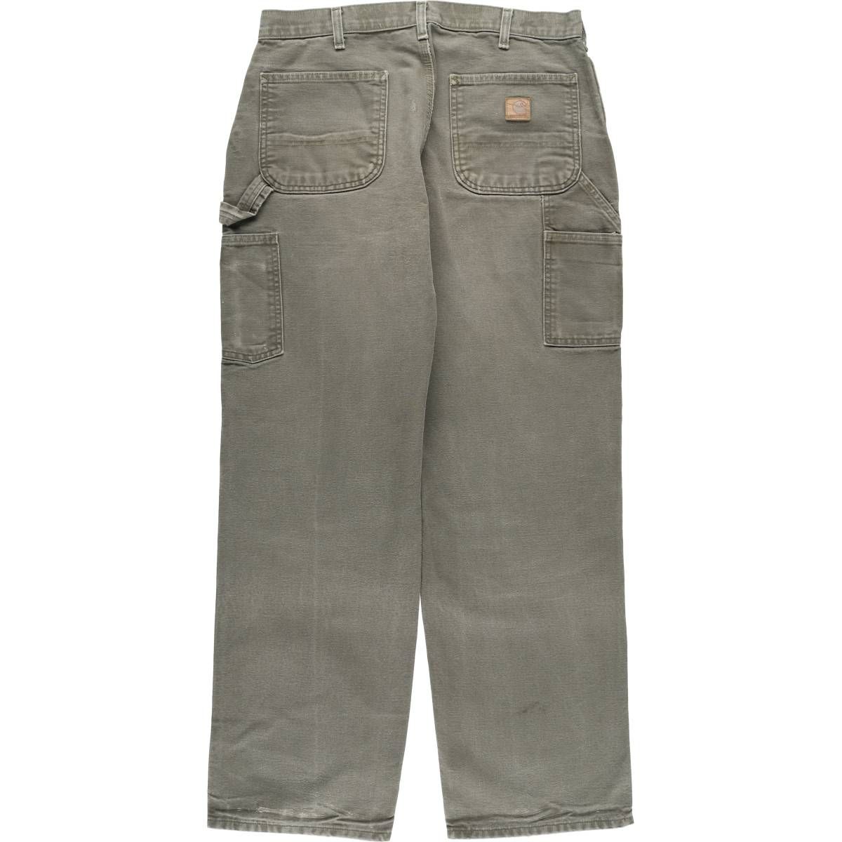 Carhartt カーハート 古着 ダック地 ペインターパンツ グレー 34 Carhartt カーハート 薄手ダック地 ペインターパンツ ワーク