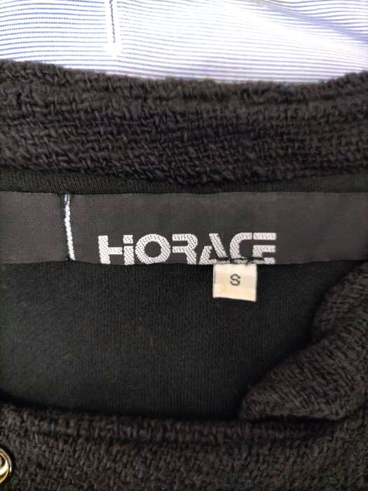 ホレース HORACE フリンジレザー切替ライダースジャケット メンズ JPN