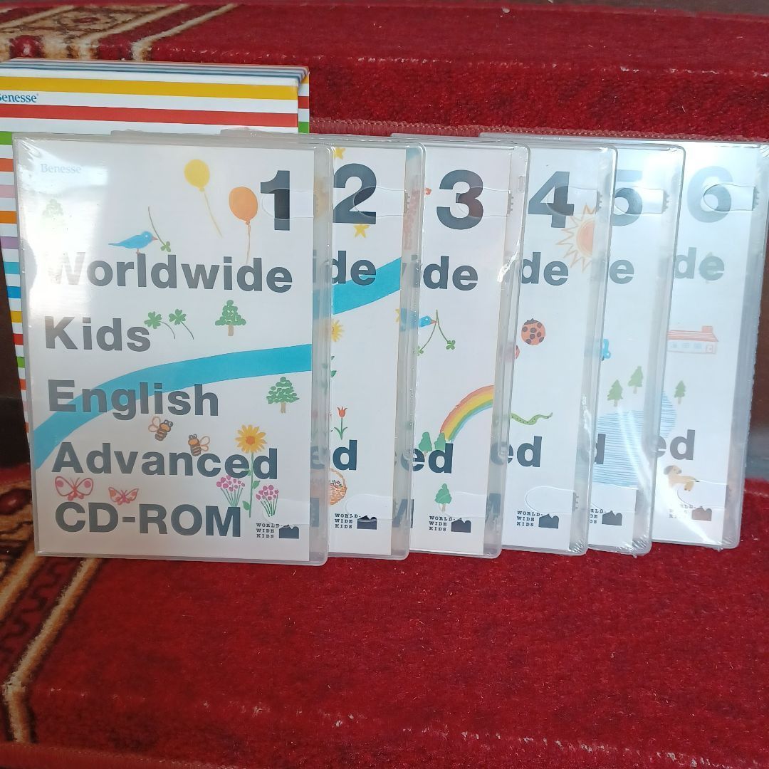 新品WORLD WIDE KIDS EnglishAdvanced CD-ROMエンタメ/ホビー