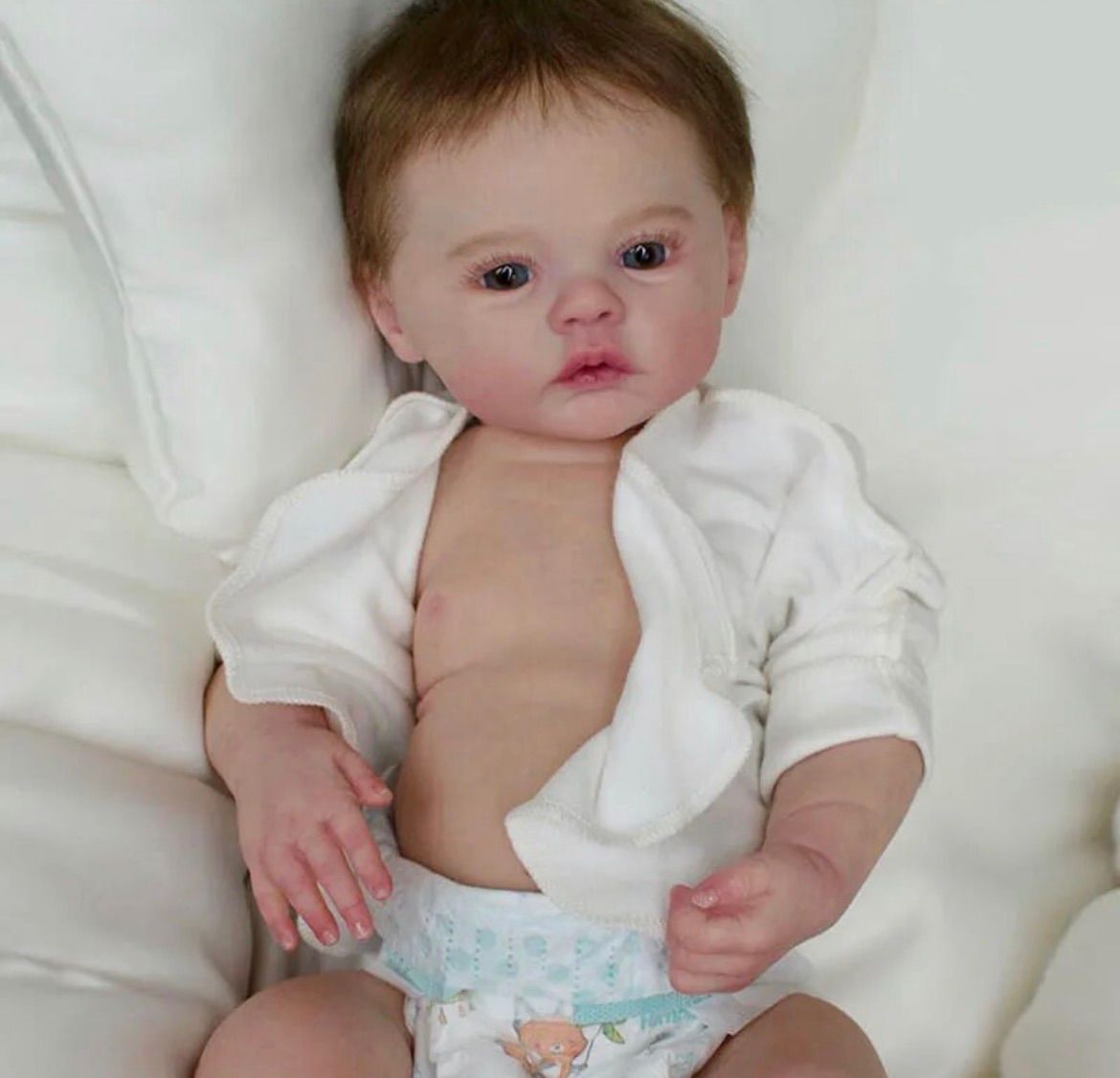 リボーンドール 赤ちゃん人形 19インチ 50cm ヨーロッパハーフ顔