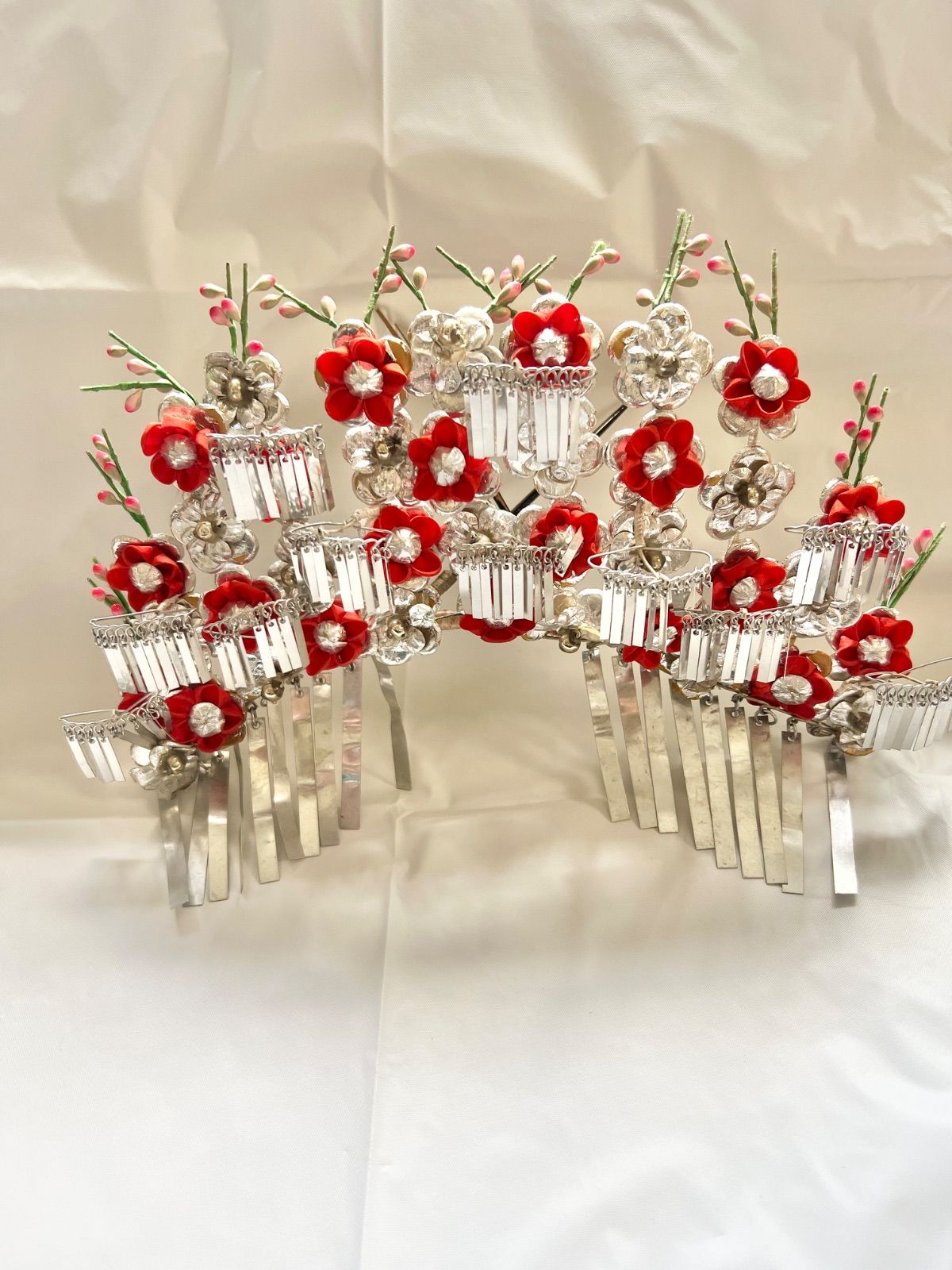 禿 かむろ 2点セット 日本髪 舞踊 舞台 櫛 簪 花魁 舞妓