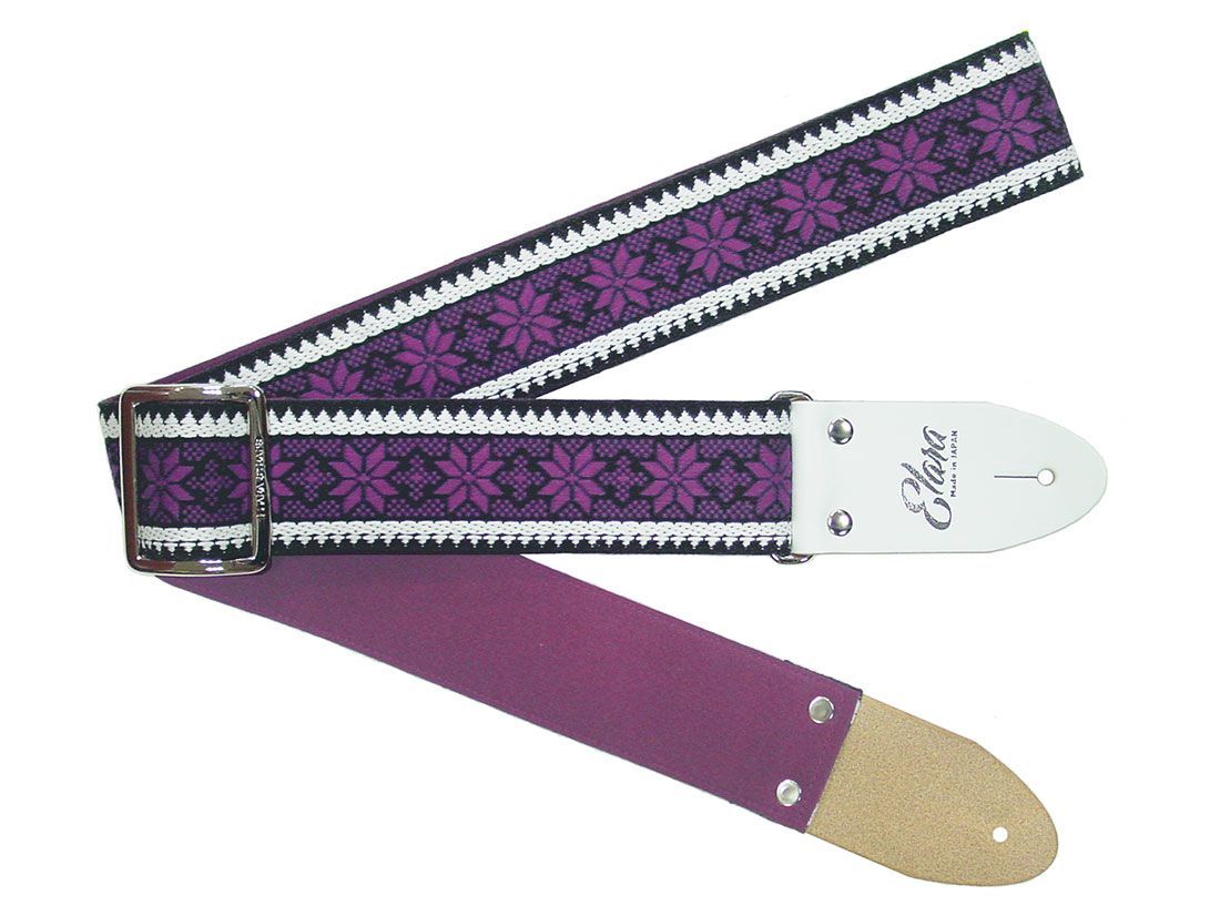 Elara Straps Silent Poinsettia Grape Ultrasuede