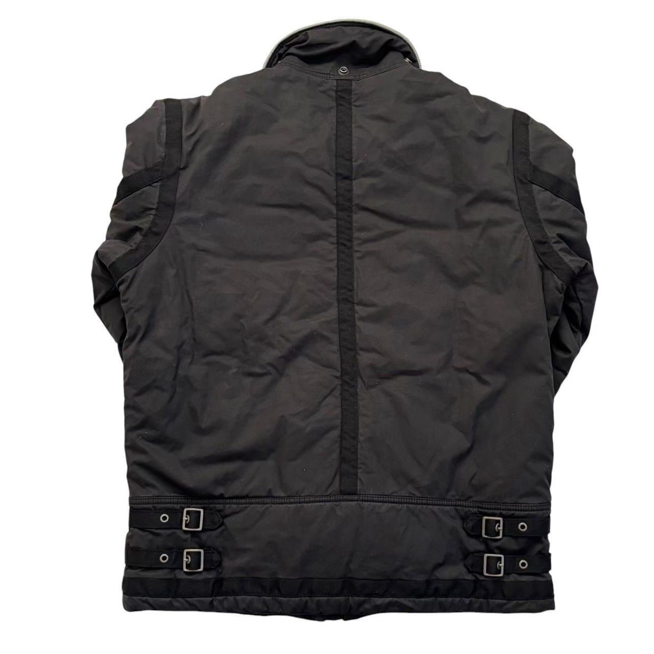 DIESEL ディーゼル ミニタリージャケット 黒 中綿 only the brave 