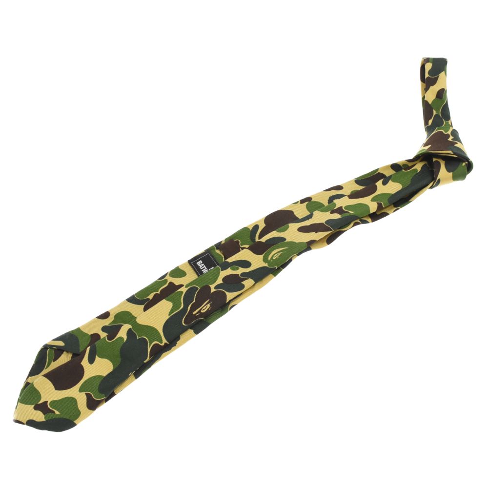 A BATHING APE (アベイシングエイプ) Mr.BATHING APE CAMO TIE エイプ