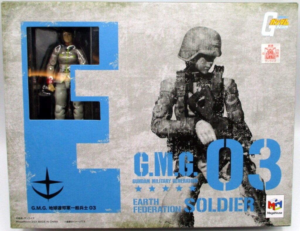 メガハウス G.M.G. 機動戦士ガンダム 地球連邦軍一般兵士03 03