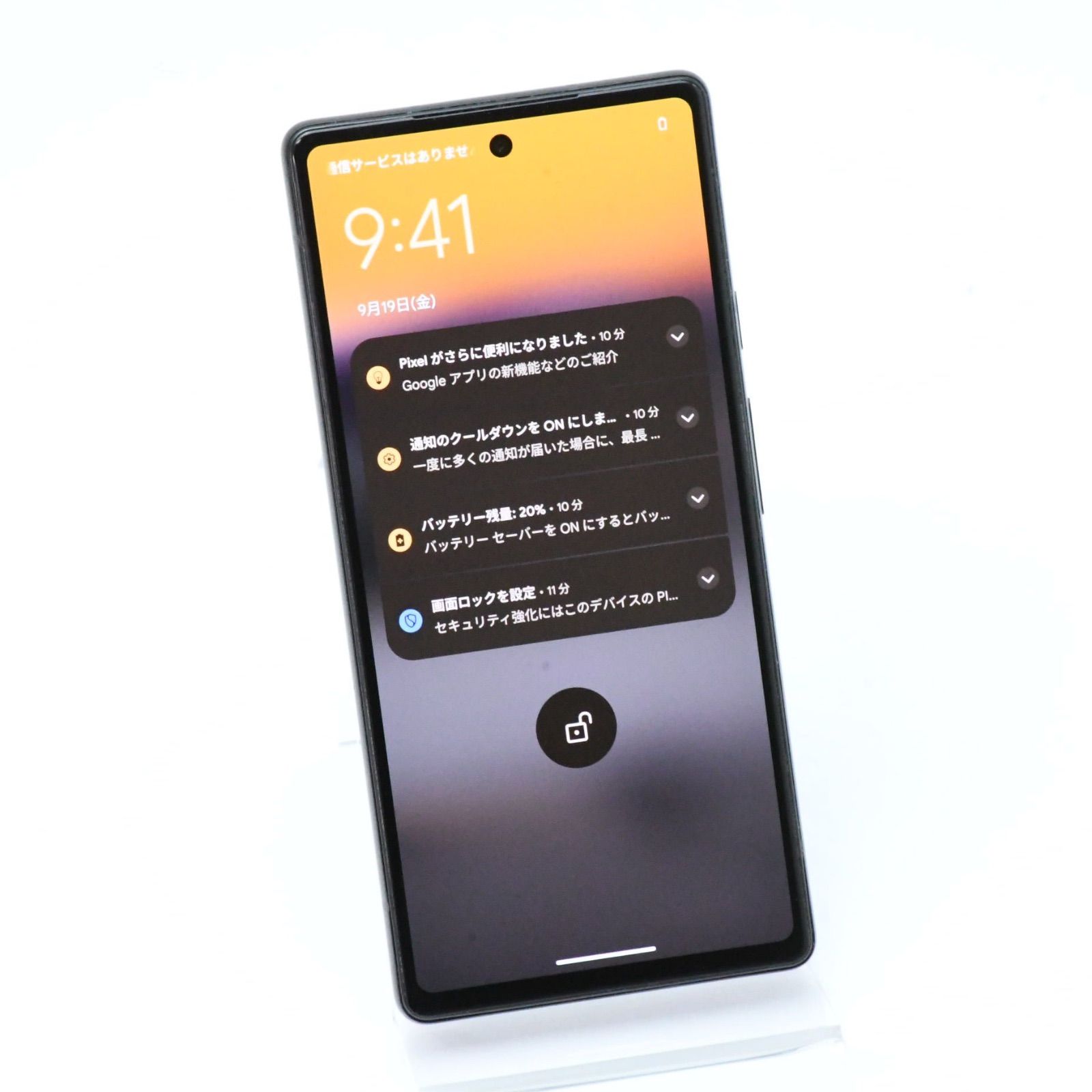 Google - 【中古】 Google Pixel6a チャコール SIMフリー 本体 au スマホ  【送料無料】 gp6aabk7mtm ムスビー｜☆安心保証付☆SIMフリー☆Pixel6a チャコール
